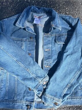 Wrangler Blue Denim Shirt Jacket for Men